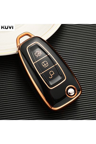 Choice Black Fashion Tpu Car Key Case Cover For Ford Ranger C-max S-max Focus Galaxy Mondeo Transit Tourneo