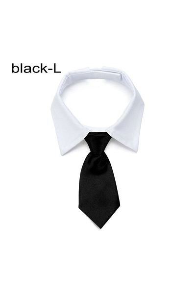 Choice Black-l Pet Dog Cat Formal Necktie Tuxedo Bow Tie Black And Red Collar For Dog & Cat Pet Accessories