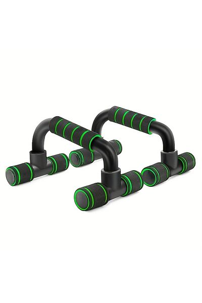 Choice Green I-shape H-shaped Push-up Support Of Sponge Sleeve For Ch Muscle Training Indoor Body-building