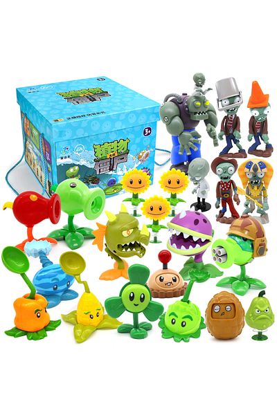 Choice New Role Plants Vs. Zombies 2 Pvz Toys Full Set Boys Birthday Gifts Pea Shooter Children's Dolls ...