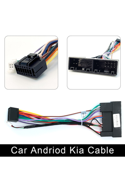 AINYSZIN لمشغل راديو ستيريو 2Din لسيارة KIA ISO Cable Car Android وملحقات Kia...