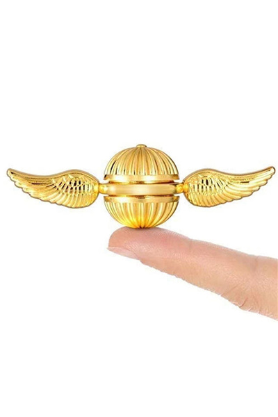 Choice لعبة فيدجيت سبينر جولدن سنيتش كيوبيد فيدجيت سبينر مضادة للتوتر مع أجنحة ملائكية وألعاب فيدجيت يدوية