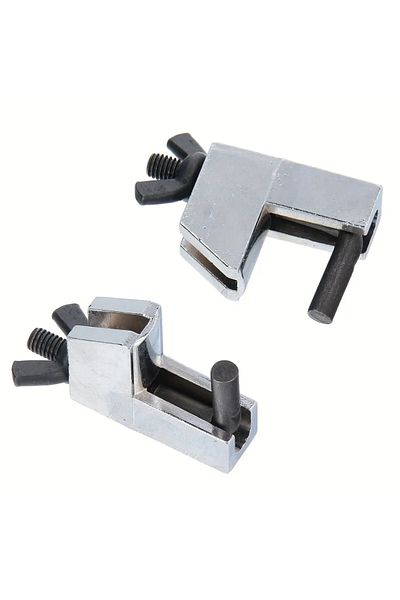 Choice 2pcs Heavy-Duty Metal Ferrule Hose Clamp Set Small Hose Pincher Clamp Tool for Automotive Repair ...