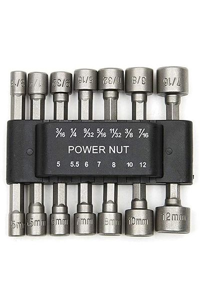Choice 9 Pcs Set 9/14pcs 5mm-13mm Hex Sockets Sleeve Nozzles Nut Driver Set Screwdriver Set Schroevendraaie