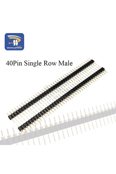 Choice Male-10pcs 40p Female Header 1x40 Pin 2.54mm Round Female Header Connector For Ds18b20 And Crystals