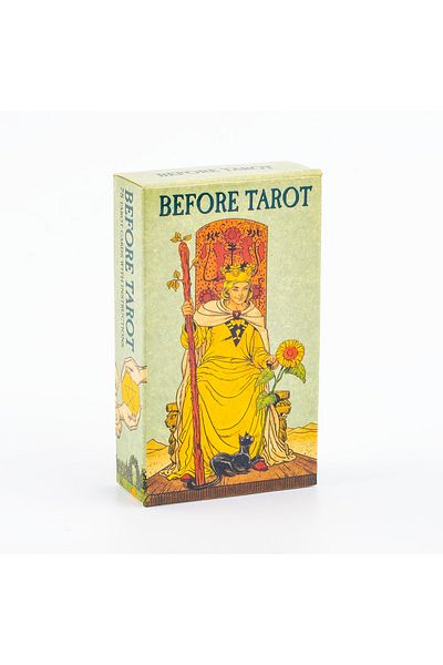Choice مجموعة بطاقات Tarot Before Tarot، 78 بطاقة، مقاس 10.4*6.1 سم، للمبتدئين، مجموعة بطاقات Oracle Deck Divination B، صور تقليدية