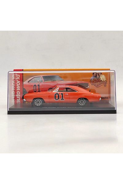 Choice Auto World 1:43 1969 Charger General Lee Red AWRSS1151 Limited Edition Resin Model Car Collection...