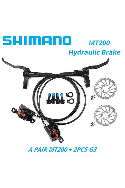 Choice Lf800 Rr1450 G3 Original Shimano Mt200 Mtb Mountain Bike Hydraulic Disc Brake Left Front Right Rear