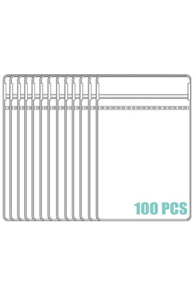 Choice أكياس بلاستيكية شفافة صغيرة ذاتية الغلق بسحاب لتخزين المجوهرات مقاس 8×...