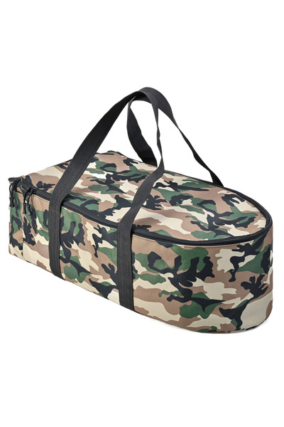 Choice حقيبة حمل محمولة كبيرة الحجم بتصميم مموه لقارب الصيد مقاومة للماء ومقا...