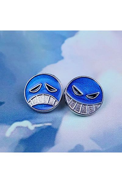 Choice P Japanese Anime One Piece Pins Ace Cap Lapel For Backpack Brooch Metal Enamel Manga Garnish For Wo.