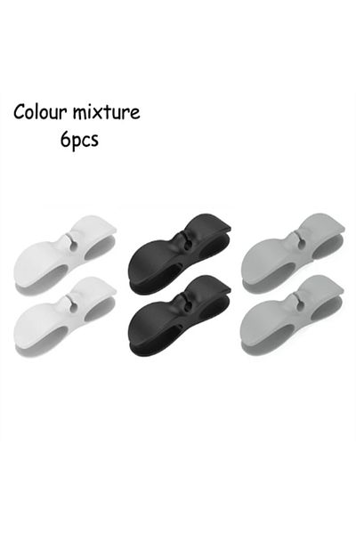 Choice Rxq-mix6p 4/6pcs Cord Winder Organizer For Kitchen Appliance Cord Wrapper Cable Management Clip Hold