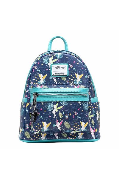 Choice White Disney Tinkerbell Pu Leather Women Backpack Cartoon Chocolate Ice Cream Stitch Baby Yoda Brand