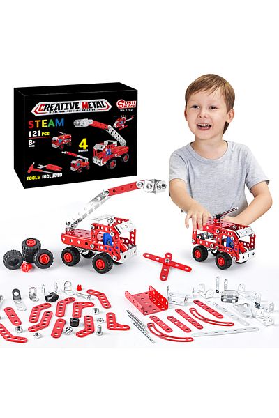 Choice With Box 121pcs 1202 Creative Diy Assembly Variable Multi Shape Building Block Educational Boy Girls