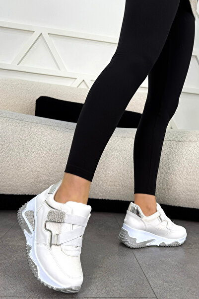 kajal ayakkabı DNR 082 Pantofi sport cu velcro cu bandă încrucișată