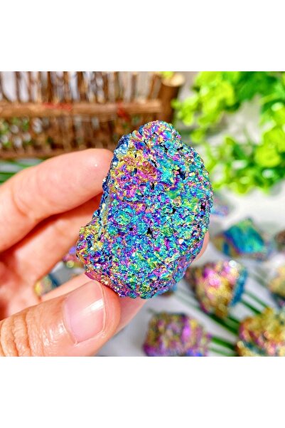 Choice 30-60 جرام من حجر البيريت الهالة قطعة واحدة عالية الجودة حجر البيريت ا...