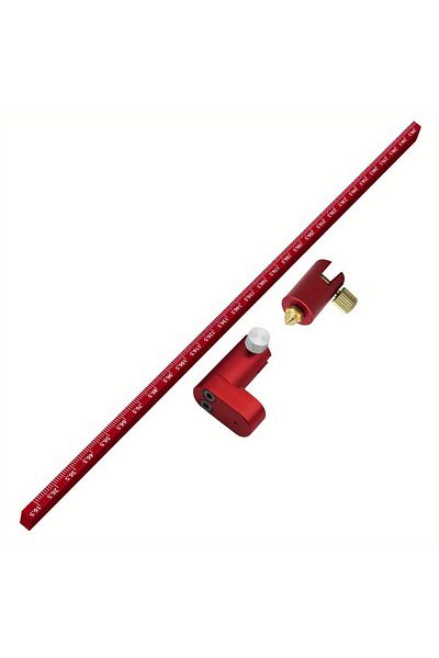 Choice Metric Adjustable Drawing Circle Ruler,aluminum Compass Scribe Center Finder,woodworking Fixed-point