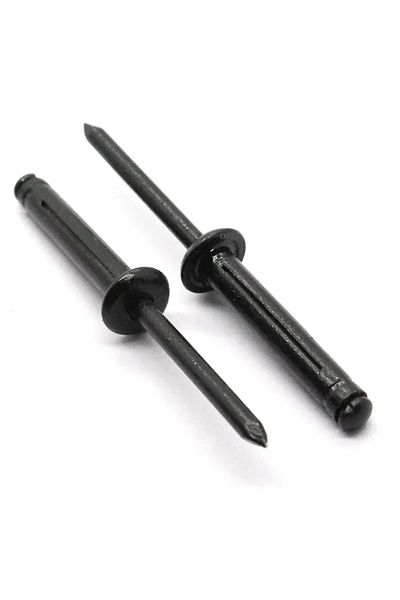 Choice 4.8 -20.5mm 50pcs 50pcs All Black Painted Aluminium Trifold Blind Rivets Pop Bulb Blind Rivet Struct
