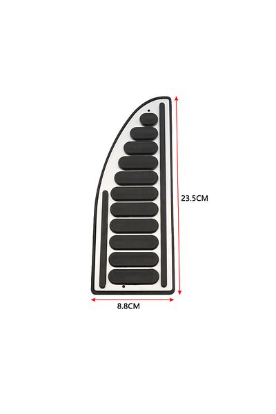 Choice Style B Car Pedals For Ford Focus For Jeep Compass 2017-2020 Foot Rest Pedal Protection Cover Stainl