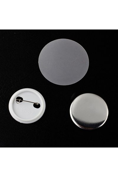 Choice 32mm Plastic Bottom 100 Pcs/set Tinplate Badge 25mm/32mm / 58mm Consumables Badge Consumables Badge