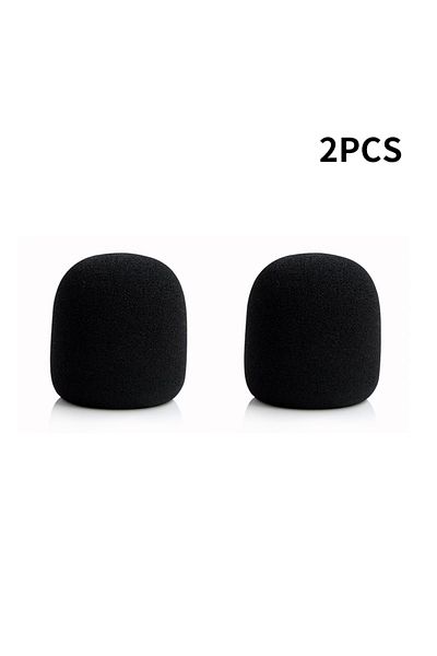 Choice Black Wireless Handheld Microphone Cover Colorful Windproof Anti-saliva And Washable Sponge Foam Cov