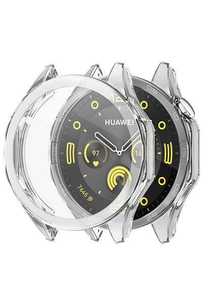 Choice For Gt 4 46mm Transparent Soft Silicone Case Glass For Huawei Watch Gt 4 46mm Smart Watchband Screen