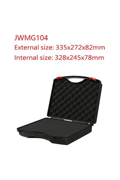 Choice 335x272x82mm Suitcase Tool Box Professional With Spong Complete Toolbox Cases Portable Plastic Tool