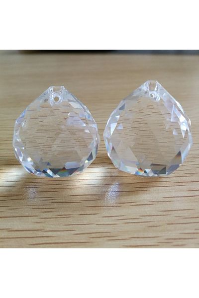 Choice 40mm 1pc Clear 15mm-40mm Clear/ab Crystal Faceted Balls K9 Chandelier Parts Prism Sun Catcher Hangin