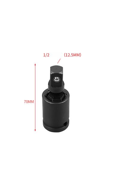 Choice 1-2 1pc 360 Degree Swivel Knuckle Joint Air Impact Wobble Socket Adapter Hand Tool 1/2 3/8 1/4 Gimba