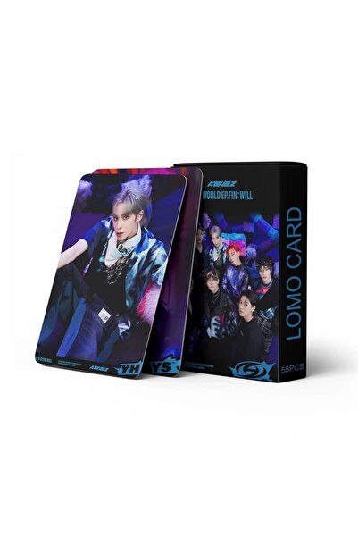 Choice WC-ATEEZ-1 k-pop ATEEZ الألبوم الجديد THE WORLD EP.FIN : بطاقة بريدية ...