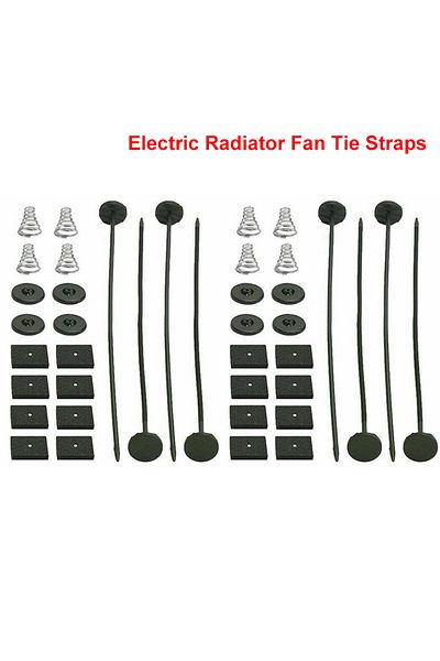 Choice 1Set Universal Car truck Electric Radiator Fan Tie Strap Mounting Kit Auto Accessories Parts For ...