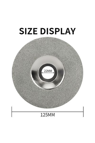 SI FANG 150 1 Pcs 125mm Electroplated Diamond Cutting Disc 5 Inch Grinding Wheel For Angle Grinder Glass Jad