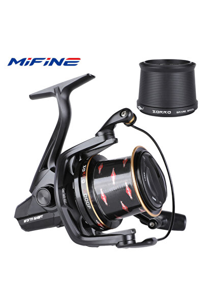 Choice بكرة صيد سمك الشبوط الدوارة MIFINE ZORRO من سلسلة 9000، بكرة لفافة من ...