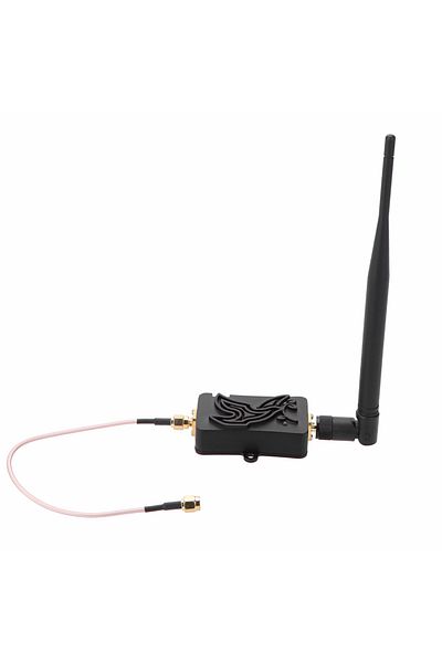 Choice Black 4w 4000mw 802.11b/g/n Wifi Wireless Amplifier Router 2.4ghz Wlan Zigbee Bt Signal Booster With