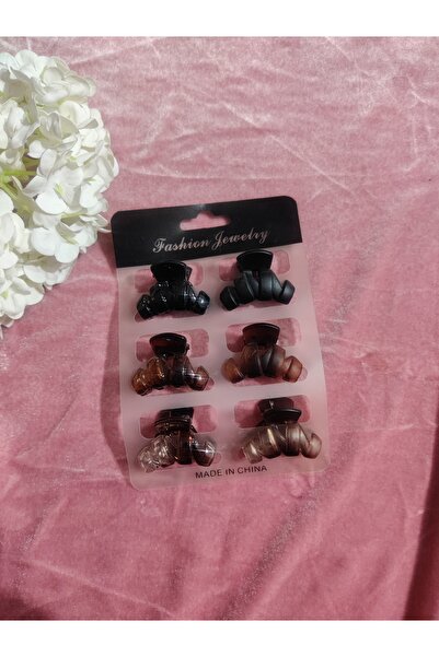 Selen Set of 6 Mixed Color Latch Buckles