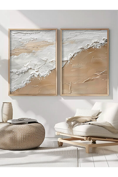 STARYUNA Дървена рамка, 2 части, ефект на маслена живопис, комплект за рисува...