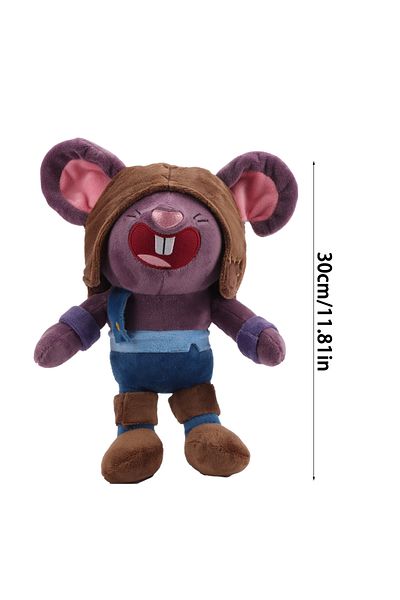 Choice 30cm Orchid 30cm Kawaii Cartoon Mouse Plush Toy Anime Game Peripherals Blind Mouse Cute Exquisite Do