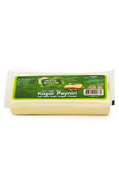 Ak-pa Şavak Akpa Şavak Tam Yağlı Kaşar Peyniri (Net:600 gr)