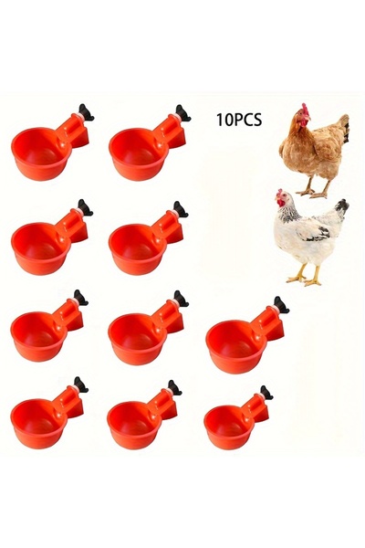 Choice1 Chicken Drinking Bowl Drinking Water Quail Poultry Automatic Water Dispenser Duck and Pigeon Free...