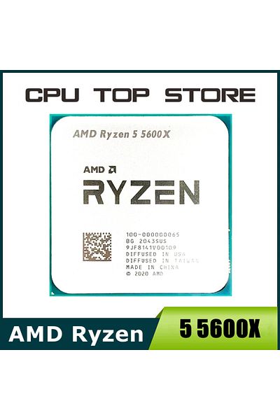 Choice AMD Ryzen 5 5600X R5 5600X 3.7GHz Six-Core Twelve-Thread CPU Processor 7NM 65W L3=32M Socket AM4
