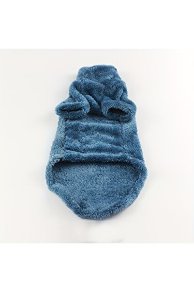 Choice سترة قطط أليفة زرقاء مقاس XL، مناسبة للمنزل، من الفرو، مناسبة للخريف و...