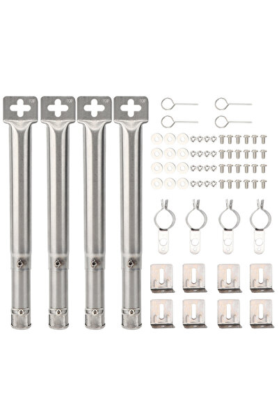 Choice 4 قطع (مجموعة واحدة) 4 قطع/مجموعة من أنابيب الشواء العالمية القابلة لل...