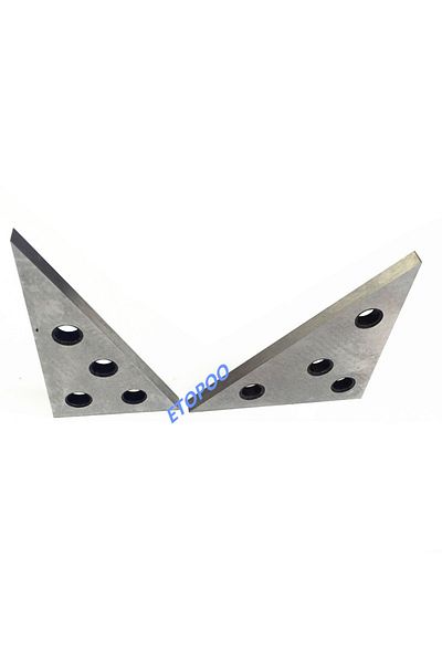 ETOPOO 2 Pcs/Set Solid Angle Plates Angle Block Set 30-60-90 & 45-45-90 Precision +/- 20 Seconds angle b...