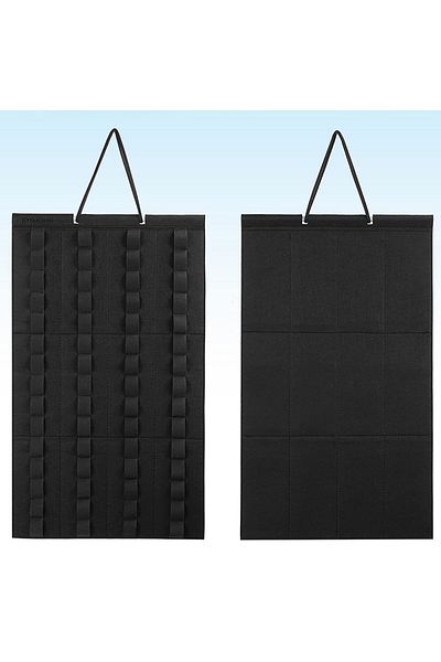 Choice Black Hanging Organizer For Hot Wheels Wall Mount Display Case Large Capacity Storage Box Bags Hold