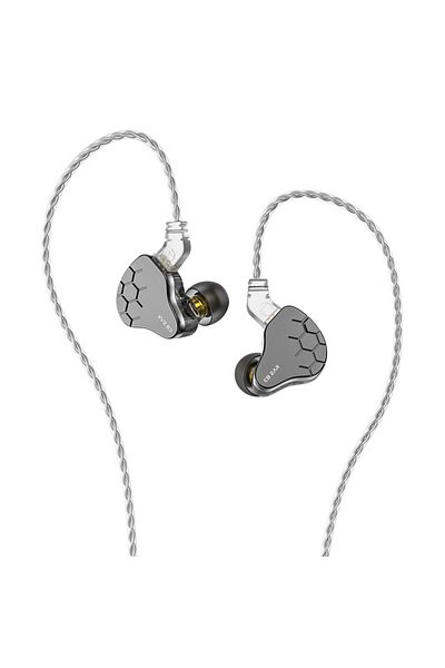 KBEAR Grey Lark Hybrid 1dd 1ba Driver Ks1 Headset Hifi Earphone Cable Headphone Music Sport In Ear M