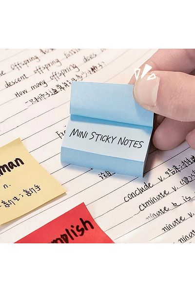 Choice 11pcs Colorful Sticky Notes, Suitable For Home, School, Office, Back To School, Aesthetic School ...