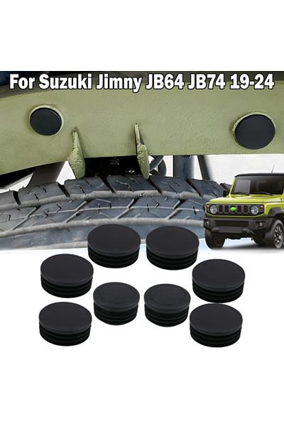 Choice 8pcs Girder Tube Frame Hole Cover ABS Waterproof Classis Plugs Tube Hole Caps Cover for Suzuki Ji...