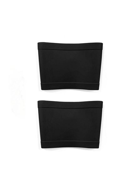 Choice S Black New Silicone Shin Guard Stay Grip Tapes For Football Rugby Leg Bands Shin Protector Silicone