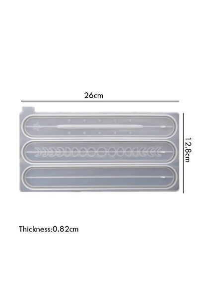 Choice قوالب سيليكون لقاعدة أعواد البخور من Luna Moon DIY مصنوعة يدويًا من ال...