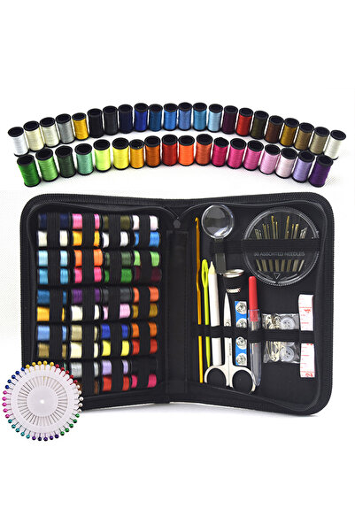 Choice مجموعة أدوات خياطة مكونة من 128 قطعة متعددة الوظائف للخياطة اليدوية وا...